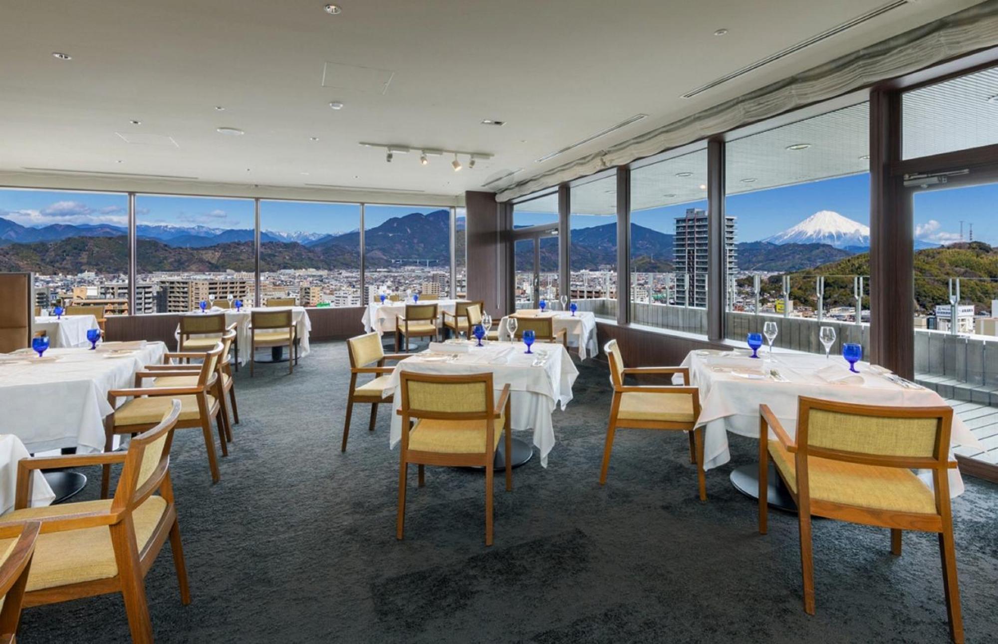 Hotel Associa Shizuoka Buitenkant foto Restaurant