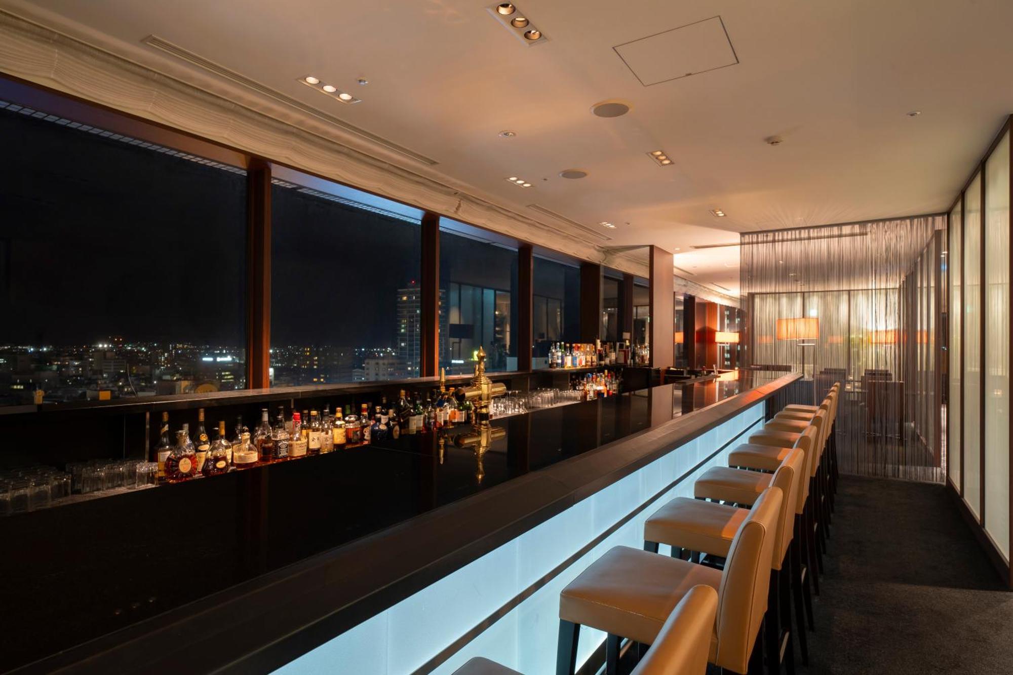 Hotel Associa Shizuoka Buitenkant foto Sky Bar